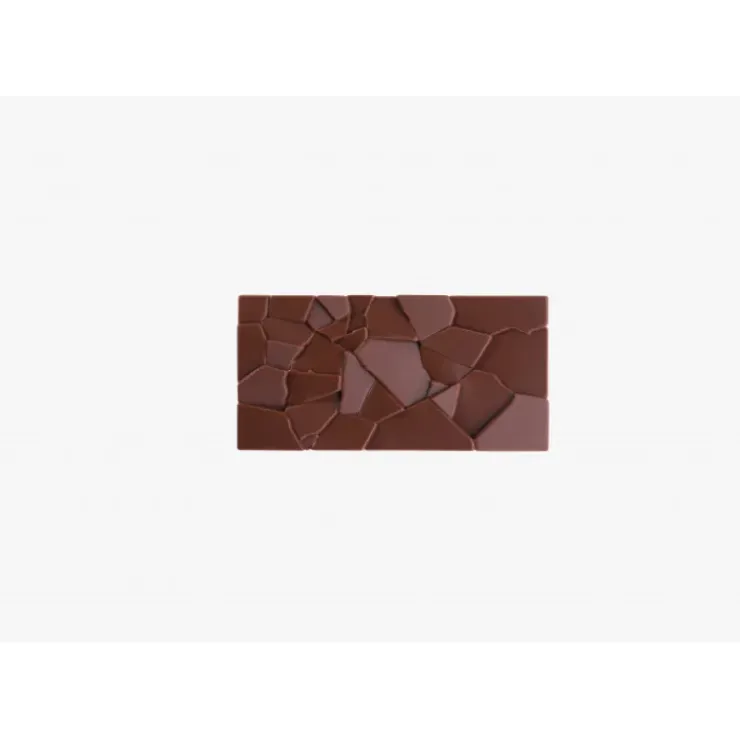 New PAVONI Moule Tablette Chocolat Crush 15,5 x 7,7 cm x H 1 cm (x3)