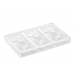 New PAVONI Moule Tablette Chocolat Crush 15,5 x 7,7 cm x H 1 cm (x3)