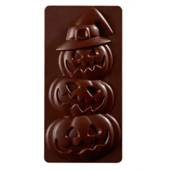New PAVONI Moule Tablette Chocolat Citrouille Halloween 15,4 x 7,7 cm