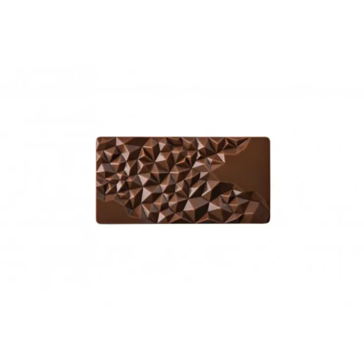PAVONI Moule Tablette Chocolat Fragment 15,5 x 7,7 cm x H 1 cm (x3)