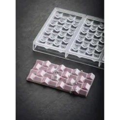 Online PAVONI Moule Tablette Chocolat Pixie 15,4 x 7,7 cm x H 1,1 cm (x3)