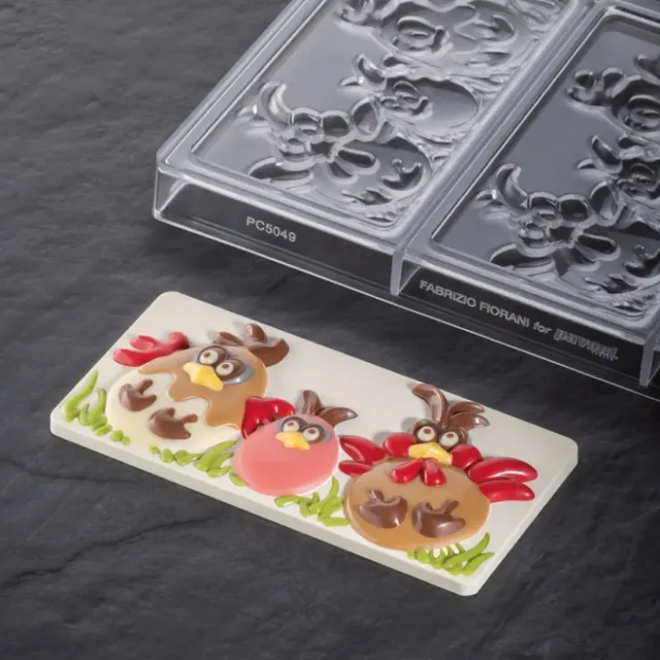 Online PAVONI Moule Tablette Chocolat Pâques 15,4 x 7,2 cm (x3)