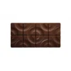 New PAVONI Moule Tablette Chocolat Target 15,4 x 7,7 cm x H 0,8 cm (x3)