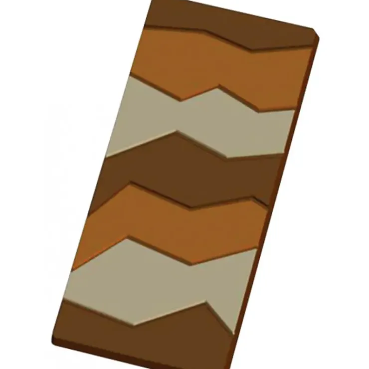 Clearance MALLARD FERRIERE Moule Tablette de Chocolat Craquelée x5