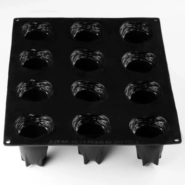 PAVONI Moule Œuf de Pâques Mono Ø 7 × H 7,2 cm (x12)