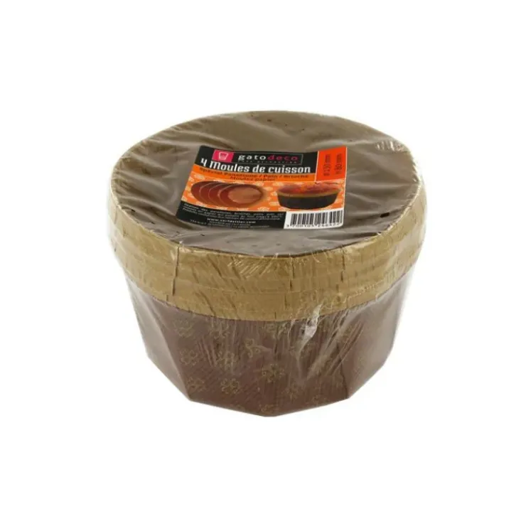 Discount GATODECO Moules de Cuisson Spécial Brioches Pains Gatodéco (x4)
