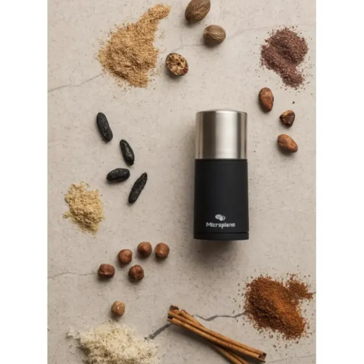 Clearance MICROPLANE Moulin à Épices 2 en 1 Specialty Inox