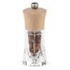 PEUGEOT Moulin à Piment Oléron 14 cm Transparent-Bois Naturel