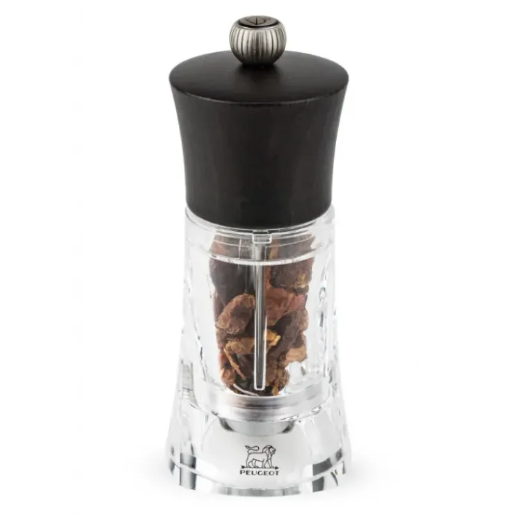 Discount PEUGEOT Moulin à Piment Oléron 14 cm Transparent-Chocolat