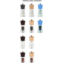 Discount PEUGEOT Moulin à Piment Oléron 14 cm Transparent-Chocolat