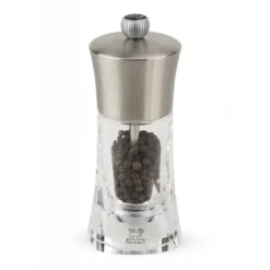 Online PEUGEOT Moulin à Poivre Ouessant 14 cm Transparent-Inox