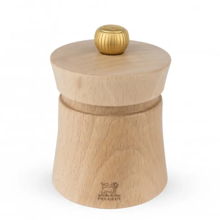 New PEUGEOT Moulin à Sel Baya 8 cm Bois Naturel