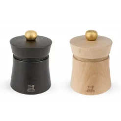 New PEUGEOT Moulin à Sel Baya 8 cm Bois Naturel