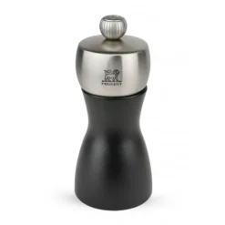 New PEUGEOT Moulin à Sel Fidji 12 cm Noir-Inox