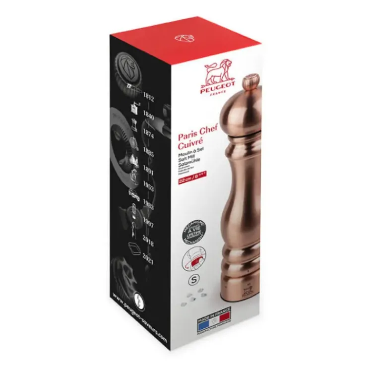 Hot PEUGEOT Moulin à Sel Paris Chef U'Select 22 cm Cuivré