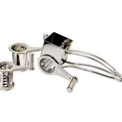 Clearance La Bonne Graine Moulin Râpe à fromage inox 3 tambours