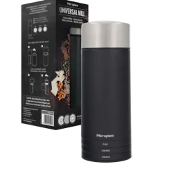 New MICROPLANE Moulin Universel Specialty Noir