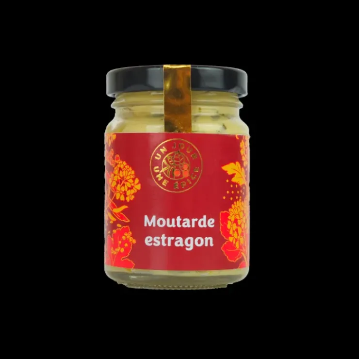 Outlet UN JOUR UNE EPICE Moutarde à l'Estragon 100 g Un Jour Une Épice