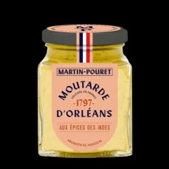 Online MARTIN POURET Moutarde d'Orléans aux Epices des Indes 95g