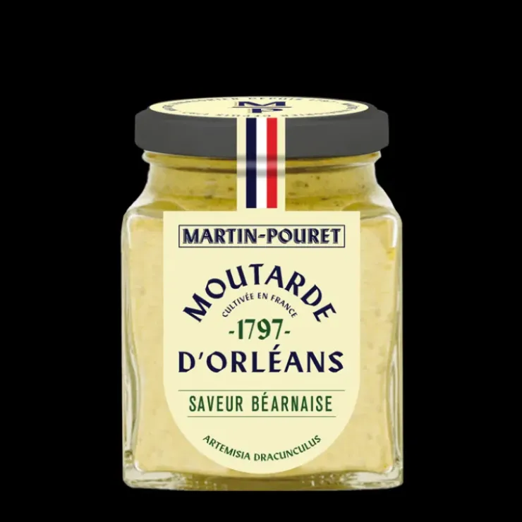 Best MARTIN POURET Moutarde d'Orléans Saveur Béarnaise 95g