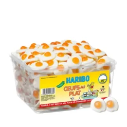 Hot HARIBO Oeufs au plat x 210 - Boîte Bonbon