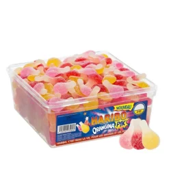 New HARIBO Orangina Pik x 210 - Boîte Bonbon