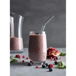 Clearance CUISINEADDICT Paille Réutilisable en Verre 23cm courbée x6 HALM