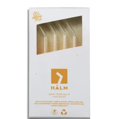 Hot CUISINEADDICT Paille Réutilisable en Verre 23cm courbée x4 HALM