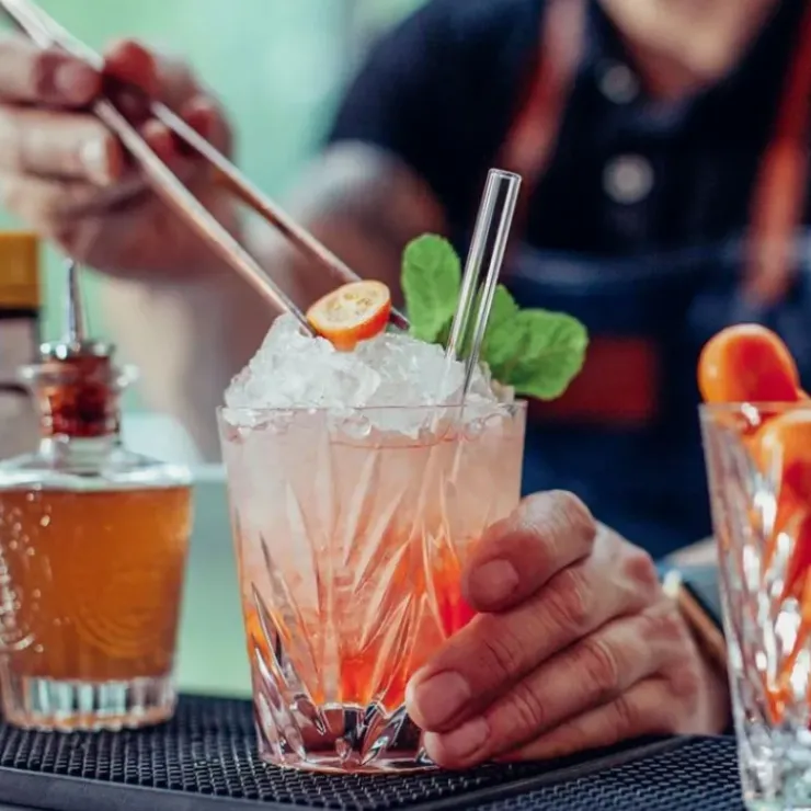 Sale CUISINEADDICT Paille Réutilisable en Verre 15cm droite x6 HALM