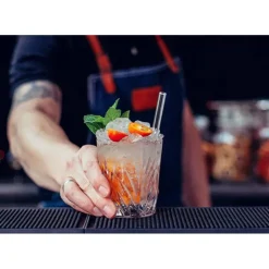 Sale CUISINEADDICT Paille Réutilisable en Verre 15cm droite x6 HALM