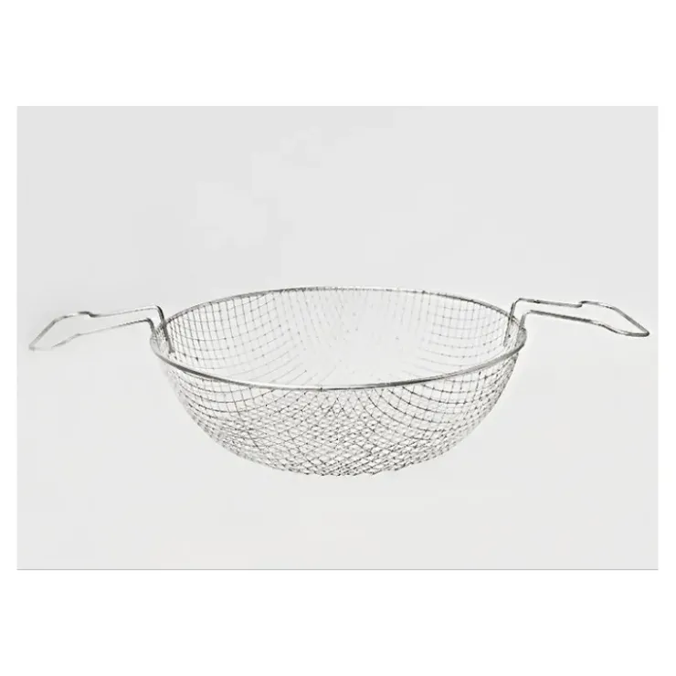 Hot DE BUYER Panier à Friture Étamé Bombé 45 cm pour bassine