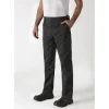 Outlet ROBUR Pantalon de Cuisine Mixte Rayé Noir/Blanc TIMEO T.36
