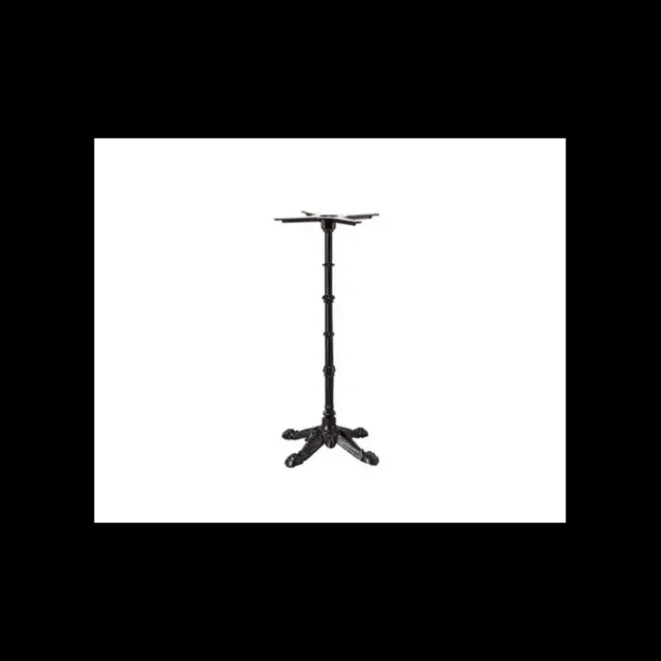 Outlet LYROSE Pied de Mange-Debout en Fonte Epoxy Noire Retro