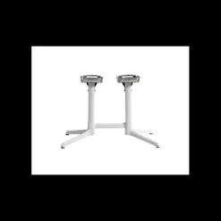 Outlet GROSFILLEX Pied de Table Double Gris Platinium X 2.0