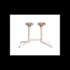 Discount GROSFILLEX Pied de Table Double Havane X 2.0