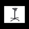 New GROSFILLEX Pied de Table en Aluminium Noir X-One