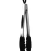 Hot MASTRAD Pince de Cuisine en Inox 26 cm Noir