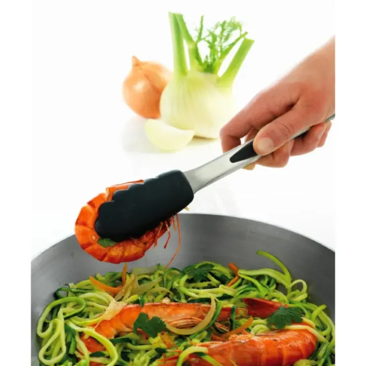 Hot MASTRAD Pince de Cuisine Inox et Silicone 26 cm Vert