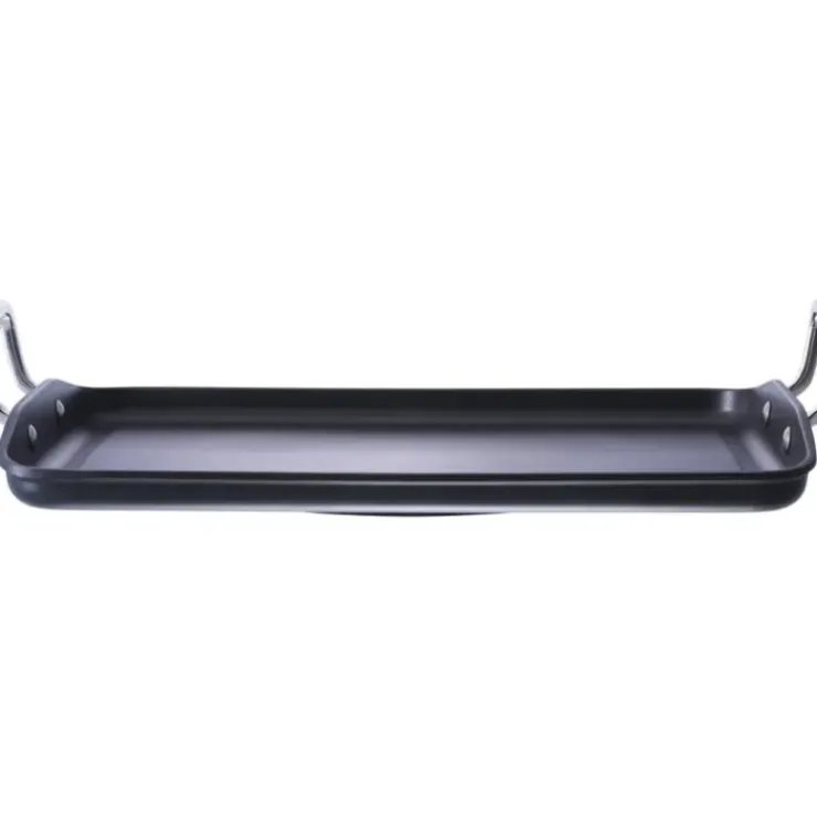 Online LE CREUSET Plancha géante fonte d'aluminium 34 x 25 cm