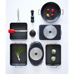 Online LE CREUSET Plancha géante fonte d'aluminium 34 x 25 cm