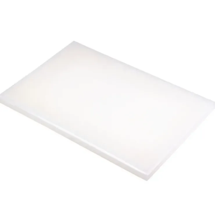 Discount COMAS Planche à Découper 50x30 cm H 2cm Polyéthylène Blanc