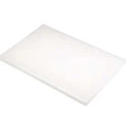 COMAS Planche à Découper 30x20 cm H 2cm Polyéthylène Blanc