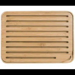 Discount PEBBLY Planche à Pain Bambou 35 x 25 cm Blanc