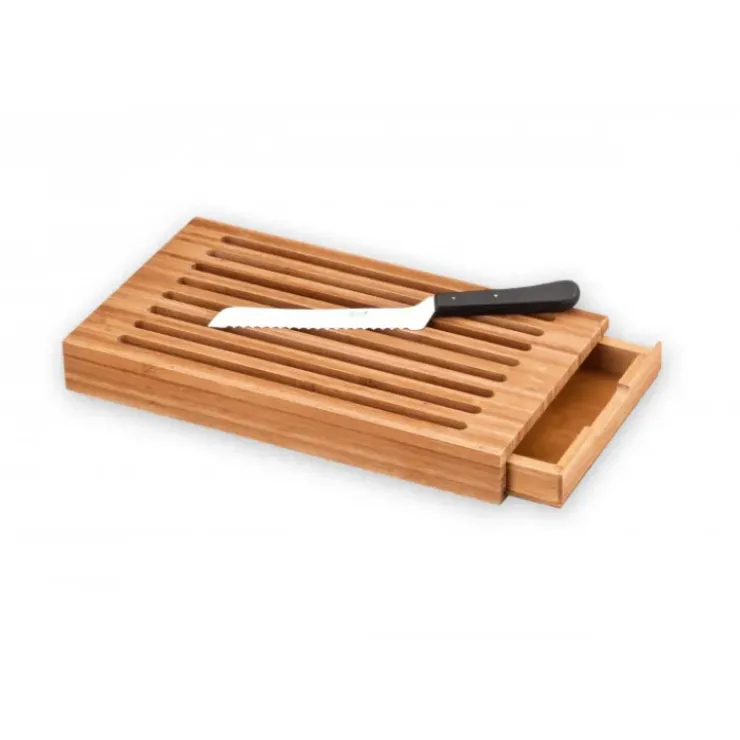 Discount DEGLON Planche à Pain Ramasse Miettes 41,2 x 22,8 cm Acacia Déglon