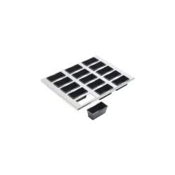 Clearance MATFER Plaque 15 Cakes Exoglass® - Moule anti-adhésif