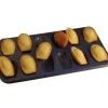 New GOBEL Plaque 12 Madeleines de 8 cm anti-adhésif