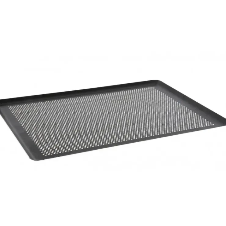 Hot DE BUYER Plaque de Cuisson Perforée Anti-Adhésive 40 x 30 cm