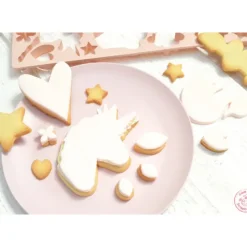 Outlet SCRAPCOOKING Plaque Multi-découpoirs Licorne