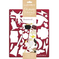 SCRAPCOOKING Plaque Multi-découpoirs Sorcier