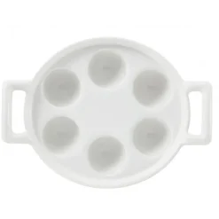 New REVOL Plat à Escargots Noir 6 trous Belle Cuisine